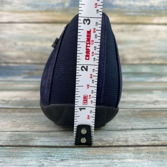 Nurture Womens Blue Nubuck Leather Slip On Loafers Size 6M Round Toe Slip On - Picture 10 of 11